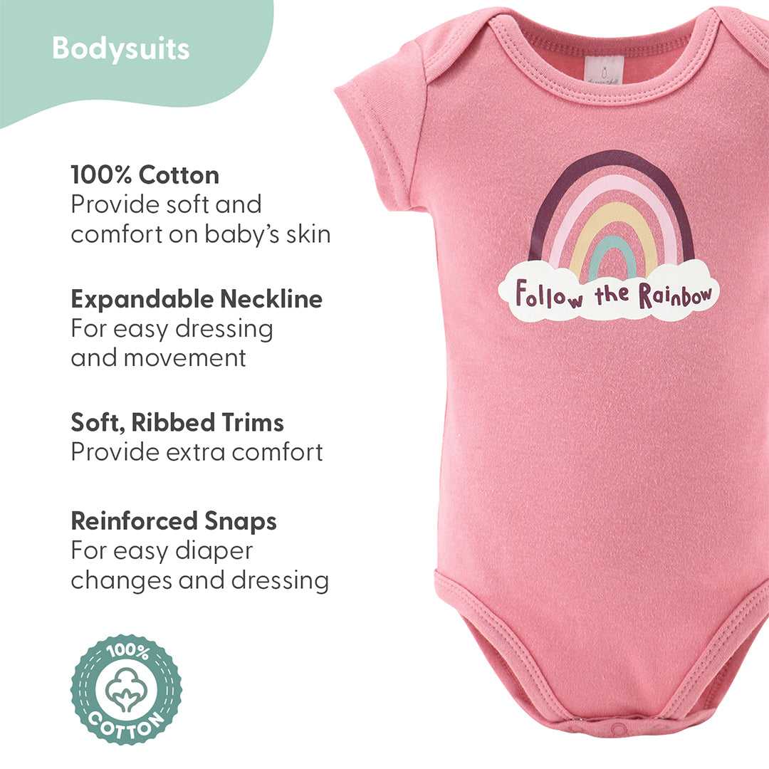 Rainbow Safari Baby Layette Clothing Gift Set, 23 Piece - Image 2