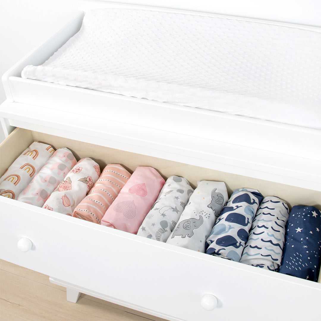 Celestial Elephant Baby Girl or Boy Changing Pad Covers Set of 3 - Image 6