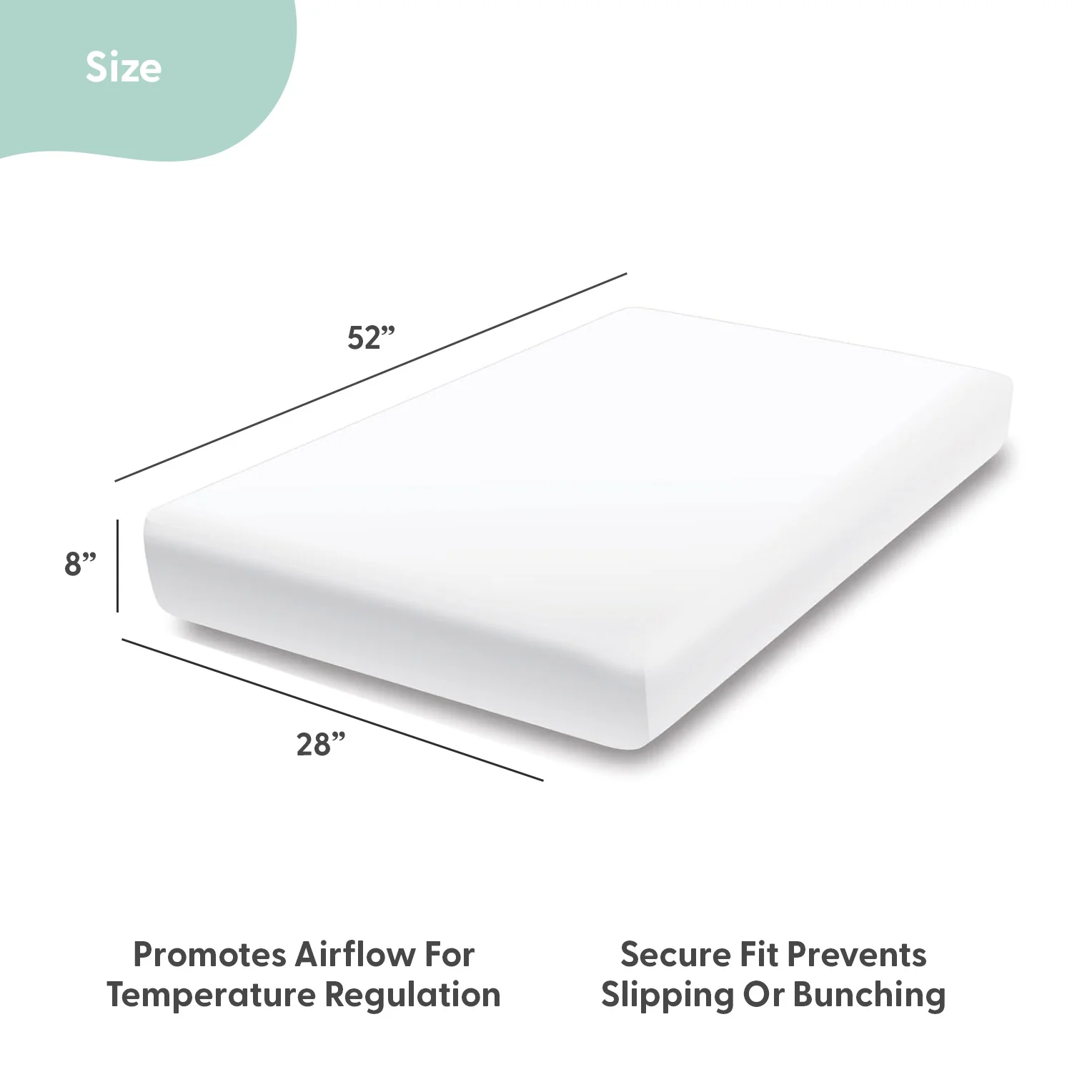 Celestial Multi 4-Pack Fitted Crib Sheet Set - Image 2
