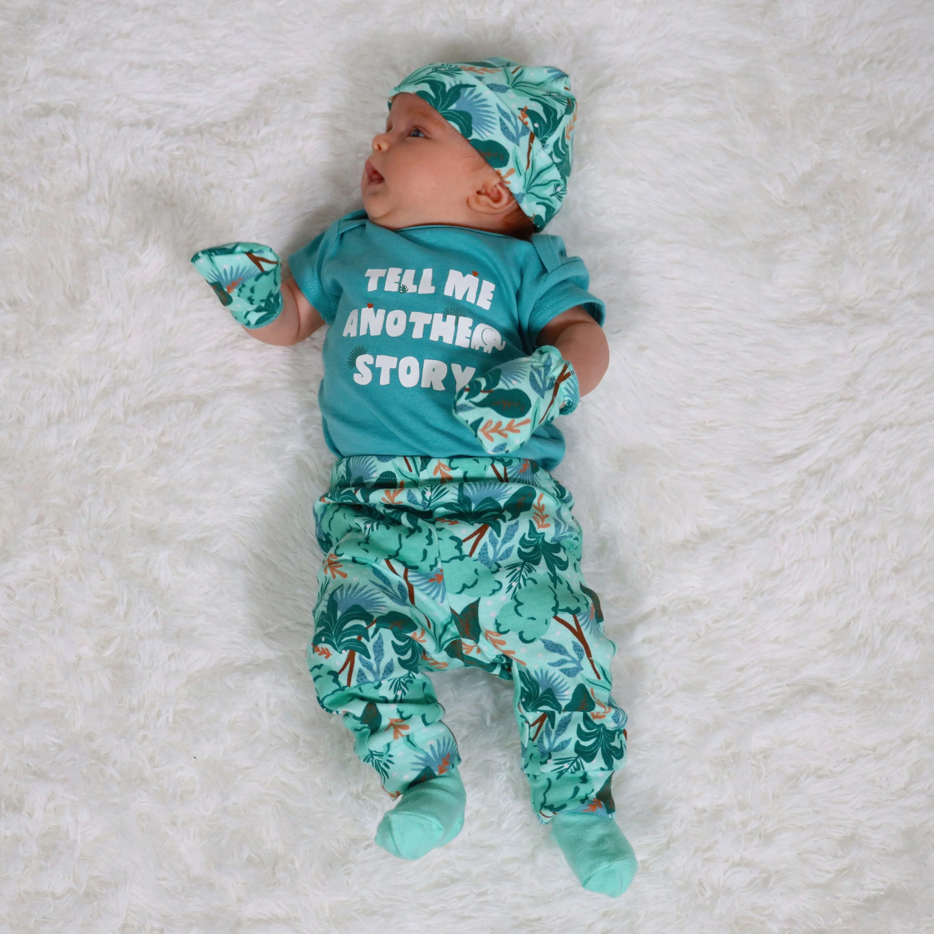 Clothing Gift Set for Baby Boys or Girls - Wild Jungle, 16 Piece - Image 8