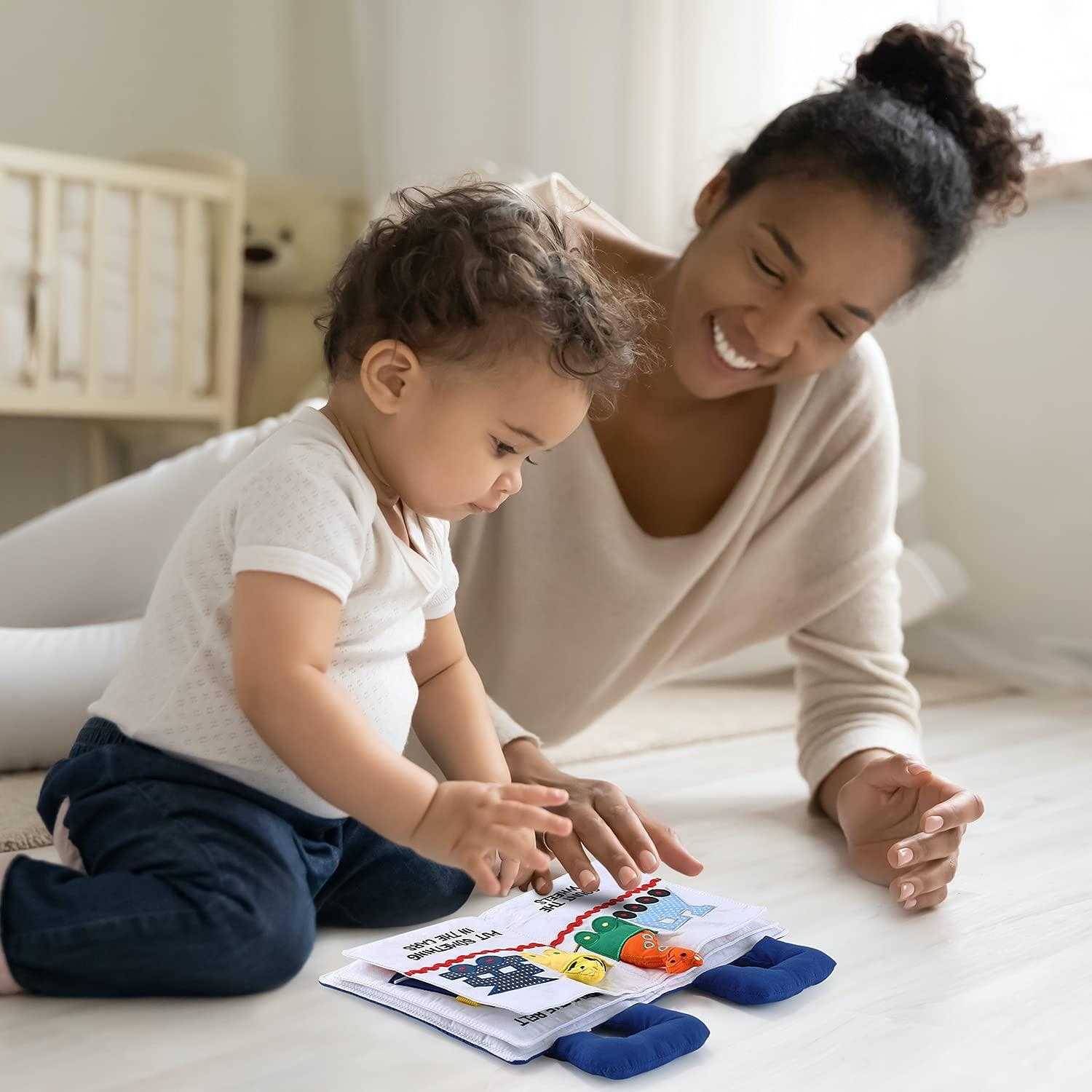 Quiet Time Soft Cloth Activity Book - Image 2